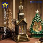 スノードーム 飾り 飾り付け 装飾_LEDスノーイングライト 教会 1個_58-93-4-1_8734-320