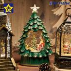 スノードーム 飾り 飾り付け 装飾_LEDスノーイングライト クリスマスツリーサンタ 1個_58-93-5-1_8736-1930