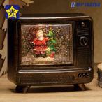 スノードーム 飾り 飾り付け 装飾_LEDスノーイングライト テレビ 1個_58-94-5-1_8185-5586