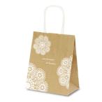 [25 листов ввод ] рука . бумажный пакет гонки . белый 20×12×25cm_61-800-88-2_7415-382