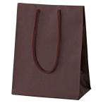 [10 листов ввод ] цвет ручная сумка бумажный пакет Brown 20×12×25cm_61-313-6-1_36001-4526