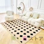 ラグ カーペット 洗える マット ラグマット 春夏秋冬用 長方形 シャギーラグ 北欧 おしゃれ かわいい らぐ ダイニングラグ マイクロファイバー