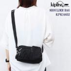 【並行輸入品】キプリング バッグ KPKI4852 P391 ALBENA  ショルダー ブラック ナイロン モンキーチャーム 男女兼用 ab-60600