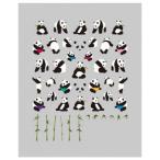 re цинк Rav. ... Panda двусторонний печать наклейка 