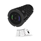 ＳｔＡｎ フォームローラー 電動 ストレッチ ポール 振動 筋膜リリース トリガーポイント USB (ブラック, EX)