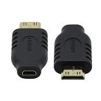 JSER Xiwai модель D Micro HDMI гнездо женский -Type-C Mini HDMI 1.4 мужской конверсионный адаптор 
