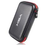 V5X 2.5 дюймовый HDD место хранения сумка портативный место хранения сумка установленный снаружи жесткий диск защита кейс для хранения водоотталкивающий .. пыленепроницаемый . удар красный . чёрный .