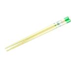 箸匠せいわ 六角知能ばし ポポとミミ 子供箸 (14cm（3才用）, グリーン)