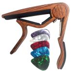 WINGO Classic Flat гитара kapo Classic нейлоновая струна гитара для ( под дерево цвет )- pick 5 листов 