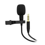 ピンマイク マイク 3.5ｍｍプラグ 4極タイプ ミニクリップマイク コンデンサーマイク 全指向性クリップ式 スマートフォン スマホ 対応