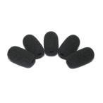  общая длина 4.0? headset встроенный микрофон защита от ветра для собраний калибр 0.8? Mike губка 5 шт. комплект чёрный 