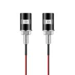 Rupse LED лицензия лампа встроенный болт подсветка номера мотоцикл / машина универсальный лицензия свет 12V экономия энергии 2 листов 