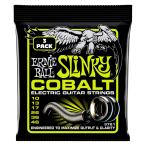 正規品 ERNIE BALL 3721 エレキギター弦 (10-46) COBALT REGULAR SLINKY 3Set Pack
