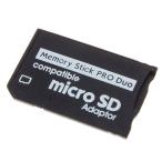 microSD → メモリースティック Pro Duo 