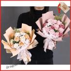 ソープフラワー花束花弁ブーケギフト石鹸のお花soapflowerボックス薔薇ひまわり向日葵ローズプレゼントお祝い2021年花母の日