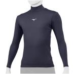 ミズノ MIZUNO ジュニア・バイオギア（ハイネック・長袖） 野球 ジュニア長袖アンダーシャツ ジュニア ネイビー 12JA1C5014