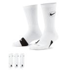 ナイキ NIKE ナイキ エブリデイ BBALL 3PR クルー ソックス バスケットボール メンズソックス ホワイト/ブラック DA2123-100
