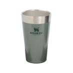 スタンレー STANLEY 【ベアロゴ】スタッキング真空パイント　０．４７Ｌ　グリーン 調理器具・食器 コーヒー・