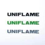 ユニフレーム UFロゴステッカー大 トリオII（yahoo）