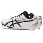 アシックス ASICS EFFORT 13 ランニング スパイク WHITE/BLACK 1093A167.100 送料無料