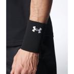  Under Armor UNDER ARMOUR UA KNIT WRISTBAND бейсбол напульсник мужской ONESIZE Black / / White 1364500 003