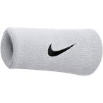ナイキ NIKE ナイキ スウッシュ ダブルワイド リストバンド ラケットスポーツ アパレルアクセサリー F ホワイト/ブラック BN2094-101