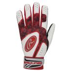 ローリングス Rawlings 両手用 ゴーストスモーク2 バッティンググラブ ハイパーグリップ - レッド 野球 大人　両手用 L RD EBG25S01-RD-L