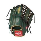 ショッピングルビー ローリングス Rawlings 軟式 HOH MLB COLOR SYNC(エイチオーエイチエムエルビーカラーシンク)OS5 - ダークグリーン/クロ