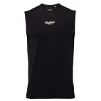 ローリングス Rawlings 超伸 ハイパーストレッチアンダーシャツノースリーブ - ブラック 野球 ノースリーブＴシャツ B ASU15S03-B