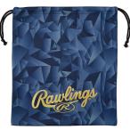 ローリングス Rawlings トライアングルG グラブ袋 ネイビー 野球 グローブ袋、バンド 40x34.5CM ネイビー EAC16S03-N