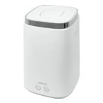 山善 加湿器 加熱式 スチーム式 上から給水 (最大加湿 500ml) (タンク容量 2.4L) (木造~8.5畳 / プレハブ洋室~14畳
