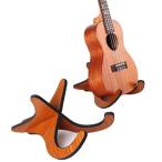 XSAJU ukulele stand wooden X type folding type musical instruments holder protection cushion attaching ukulele mandolin violin for 