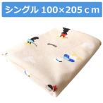 防水シーツ 防ダニ 洗える おねしょシーツ 敷きパッド シングル 100×205cm 父の日 ディズニー Disney ベージュ お昼寝 パイル 吸水 かわいい 子供 赤ちゃん