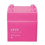 ウェーボ デザインキューブ (uevo design cube) ソフトグロス 80g ヘアワックス 80グラム (x 1)