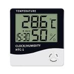 RONGCE 屋内/屋外の高精度デジタル温度?湿度計、大型LCDディスプレイ付き吊り下げ式室温および湿度モニター、最大/最小記録、キッチン、ベビールー