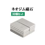 ネオジウム 磁石 マグネット 角型 20ｍｍｘ10ｍｍｘ2ｍｍ 30個セット ypl18070301