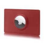 BELIYO AirTag レザーケース アップル エアタグ 用保護ケース AirTag 保護カバー 革素材 360°全面保護 3D全面保護 信号は強い 持ち運びに便利 落下