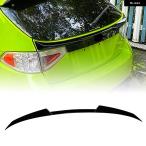 ショッピングmiddle 【並行輸入品】スバル インプレッサ GRB WRX STI 2008-2014 ハッチバック リア トランク ミドルスポイラー ウイング テール テールゲート センタースプリッ