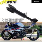 BMW S1000RR S1000R 2010-2021 オートバイ バイク サイド スタンド ブラック CNCアルミ キック スタンド キックサイド サポート ホルダー スタンド