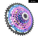 カラフル 8 9 10 11 12スピード MTB カセット 40/42/50T マウンテン オートバイ バイク スプロケット レインボー 自転車 フリーホイール K7 フライホイール