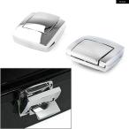 ショッピングハーレー 【並行輸入品】クローム バイク パック トランク ロックラッチ 2個 ハーレー ダビッドソン ツーリング ロードキング エレクトラ ストリートグライド FLHX FL