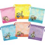 ショッピングミニオンズ ミニオンズ ミニ 巾着 6柄 各1枚セット ボブ ティム