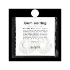 Yahoo! Yahoo!ショッピング(ヤフー ショッピング)acrylic アクリリック gum earring ガムイヤリングパーツ サークル大 和紙 ホワイト 痛くないゴムイヤリング 坂雅子 masako ban ブランド 日本製