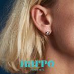 HARPO アルポ Hearts Studs Silver Earrings ハート スタッズ シルバー ピアス イヤリング ハルポ レディース ブランド インディアンジュエリー
