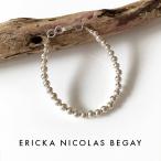 elika Nicholas bigei Navajo жемчуг ERICKA NICOLAS BEGAY индеец ювелирные изделия браслет мяч цепь [5mm/18cm] серебряный 