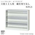  обувь запирающийся шкафчик открытый модель 3 уровень 12 человек для длина перегородка . нет NPL3 Alps steel * производитель прямая поставка рейс 