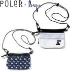  сумка POLER x Lesque Pola - отсутствует keStuffable Pouch BAG Mlti White/Navy сумка sakoshu мужской женский 