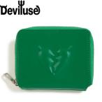 ショッピング2price デビルユース DEVILUSE Heartaches Mini Wallet Green H9cm×W11cm×D2cm ウォレット ミニ財布 メンズ レディース