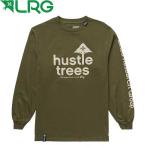 ショッピングLRG SALE30%OFF エルアールジー LRG Tシャツ HUSTLE TREES LS TEE MILITARY GREEN 長袖Tシャツ カットソー