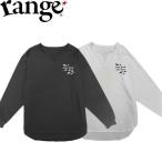 ショッピングRANGE レンジ range tシャツ Key Neck L/S Crew Black White 長袖 Tシャツ カットソー メンズ レディース